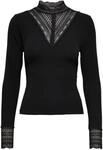ONLY ONLTILDE L/S HIGH Neck LACE TOP JRS NOOS