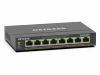 NETGEAR GS308EP PoE Switch 8 Port Gigabit Ethernet LAN Switch PoE+ 62W Plus...