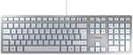 CHERRY KC 6000 Slim, Ultraflache Design-Tastatur, Pan-Nordisches Layout...