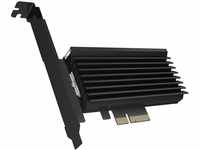 ICY BOX PCI Express Karte, M.2 NVMe SSD zu PCIe 3.0 Adapter, Kühler, LED
