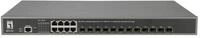 LevelOne Switch 8X GE Gtl-2091 12Xgsfp 19"