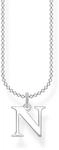 THOMAS SABO Halskette Buchstabe N 925 Sterling Silber KE2023-001-21