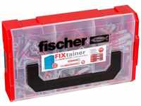 fischer FixTainer DuoPower Tiefenbiss-Box, Dübelbox mit 210 Dübeln (80 Stk. 6...