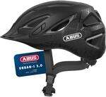 ABUS Stadthelm Urban-I 3.0 - Fahrradhelm mit R&uuml;cklicht, Schirm und Magnetverschluss