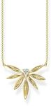 THOMAS SABO Kette 925 Sterlingsilber, 750 Gelbgold Vergoldung