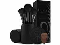 Make-up Pinselset Luvia, Prime Vegan Pro - Black, 12 Schminkpinsel inkl.