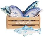 Le Toy Van &ndash; Honeybee Market Kiste mit frischem Fisch aus Holz 
