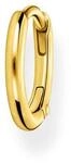 THOMAS SABO Einzel Creole klassisch gold 925 Sterlingsilber, 750 Gelbgold Vergoldung