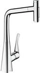 hansgrohe 73820000 K&uuml;chenarmatur Metris Select M71, Wasserhahn K&uuml;che mit...