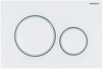 Geberit Sigma 20 Dr&uuml;ckerplatte Wei&szlig;/Matt Wei&szlig; f&uuml;r UP720, UP320 und UP300