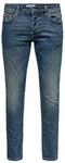 Only & Sons Male Slim Fit Jeans ONSLOOM Niedrige Taille Slim Fit Jeans