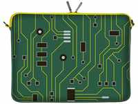Digittrade LS125-15 Green IT Designer Neopren Notebook Sleeve 39,1-39,6 cm...