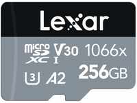 Lexar Professional 1066x Micro SD Karte 256GB, Speicherkarte microSDXC UHS-I...