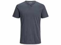 JACK & JONES Herren Basic T-Shirt V-Ausschnitt Kurzarm Jersey Baumwolle Shirt...