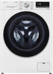 LG F4WV709P1E, Klasse A, Frontlader-Waschmaschine 9 kg, Wi-Fi, AI Direct Drive,