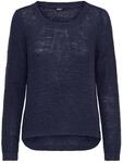ONLY Damen Onlgeena Xo L/S KNT Noos Pullover,Blau (Navy Blazer),38