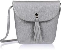 TOM TAILOR Umh&auml;ngetasche Damen Ida Henkeltasche, (Silber), 4.5x16x17 cm, TOM TAILOR