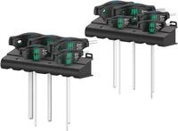 Wera 05023451001 454/10 HF Set Imperial 1, Quergriff-Schraubendrehersatz, z&ouml;llig,