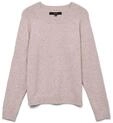 VERO MODA Damen VMDOFFY LS O-Neck Blouse GA NOOS 10201022, Woodrose/Melange, XL