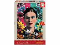 Educa - Puzzle 1000 Teile für Erwachsene | Frida Kahlo, 1000 Teile, Puzzle für