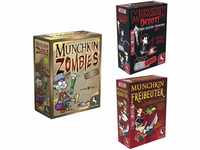 Pegasus Spiele 17138G - Munchkin Zombies 1+2 + Freibeuter 1+2 + Munchkin...