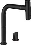 hansgrohe K&uuml;chenarmatur Select 2-Loch mit Schlauchbox (Wasserhahn K&uuml;che 110&deg;...