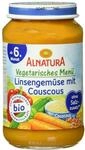 Alnatura Bio Linsengem&uuml;se mit Couscous, 6er Pack (6 x 190 g)