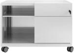 BISLEY Note Caddy, Schubladen rechts, B 800 mm, Farbe: lichtgrau
