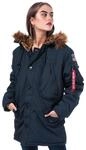 Alpha Industries Polar Jacket Winterjacke f&uuml;r Damen Rep.Blue