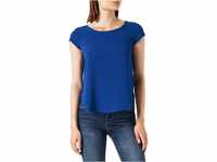 ONLY Damen Einfarbige Kurzarm Bluse | Basic Rundhals Ausschnitt | Blusen T-Shirt