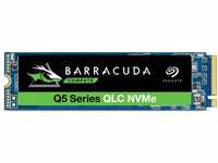 Seagate BarraCuda Q5, interne SSD 500 GB, M.2 NVMe-PCIe Gen3×4, 3D-QLC, PC,...