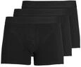 JACK & JONES Herren Jacwaistband Trunks 3 Pack Noos Boxershorts, Black/Detail:Black -