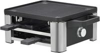 WMF Lono Raclette Grill f&uuml;r 4 Personen &ndash; Tischgrill aus Cromargan Edelstahl,...