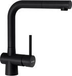 SCHOCK&reg; K&uuml;chenarmatur LAIOS Puro I schwarze Hochdruck Armatur mit ausziehbarer