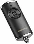 H&ouml;rmann Handsender HSE4 868-BS Struktur Chrom schwarz SW-Eu