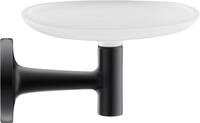 Duravit Seifenschale Starck T, Wandmontage, Schwarz Matt, One Size