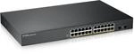 Zyxel Netzwerk PoE Switch 24 Port | Smart Managed Gigabit LAN Splitter | 24x GbE PoE+