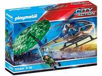 PLAYMOBIL City Action 70569 Polizei-Hubschrauber: Fallschirm-Verfolgung, Für...
