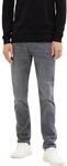 TOM TAILOR Herren 1021161 Josh Regular Slim Jeans, 10210 - Grey Denim, 30W / 34L EU