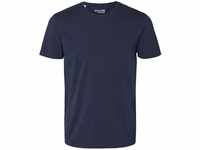 Herren Selected Basic T-Shirt | Einfarbiges Rundhals Kurzarm Shirt SLHNEWPIMA 