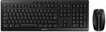 CHERRY Stream Desktop, Kabelloses Tastatur- und Maus-Set, Franz&ouml;sisches Layout