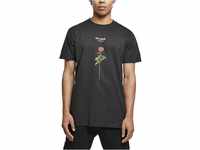 Mister Tee Herren MT1582-Lost Youth Rose Tee T-Shirt, Black, M