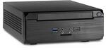 Inter-Tech ITX MW-02 II HTPC-Geh&auml;use, schwarz, ohne Netzteil, 88881246