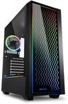 Sharkoon Rgb Lit 200 Midi Tower Nero (sharkoon Rgb Lit 200 - Tower - Atx)