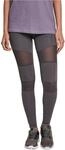 Urban Classics Damen Ladies Tech Mesh Leggings Leggings, Dark Grey, S