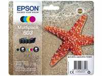 Epson Original 603 Tinte Seestern Multipack 4-farbig Standard, WF-2820DWF...