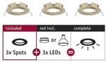 Paulmann 92483 LED Einbauleuchte Choose Spot starr max. 3x10W...