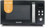 SEVERIN 3-in-1 Mikrowelle mit Grill und Hei&szlig;luftfunktion bis 200&deg;C,...