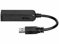 D-Link DUB-1312 USB 3.0 Gigabit Adapter (USB 3.0 Typ A auf RJ-45 Gigabit...