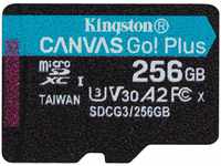 Kingston Canvas Go! Plus microSD Speicherkarte Klasse 10, UHS-I 256GB microSDXC...